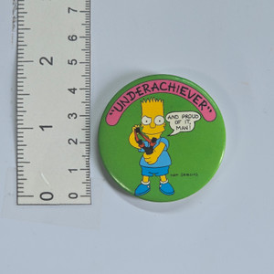 Vintage Simpsons Ping - Bart Simpson Undeachiever - 20260601