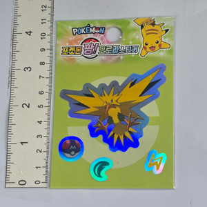 Pokemon Korean Big Sticker - Zapdos - 20260601 - RWK650 - BKSDRW