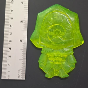 Korean Rubber Ddakji Game Piece - Clear Yellow - Shinbi Apartment / Haunted House Series #01 - 20260607 - RWK650