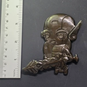 Korean Rubber Ddakji Game Piece - Blackish - Maple Story #02 - 20260607 - RWK650