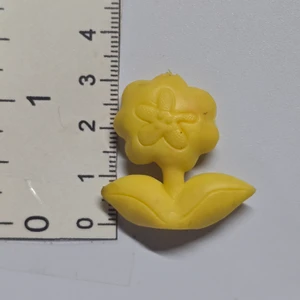 Super Mario Series - Yellow - Fire Flower (STAINED) - 20260628
