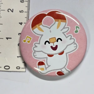 Pokemon Can Badge / Pin - Scorbunny - 20260707 - RWK666