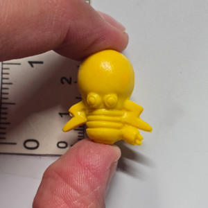 Light Bulb Monster Dude - Yellow - 20260709 - RWK667