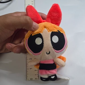 Powerpuff Girls Officially Licensed Mini Plush Keychain Charm Strap - Blossom - 20260914