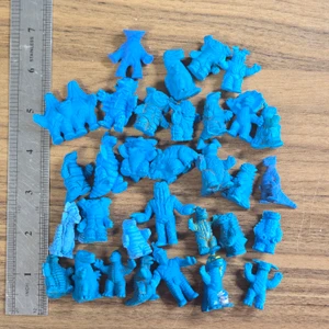Ultraman Series Kaiju JUNK TRASH DIRTY STAINED SHIT Keshi Lot - Blue (32 Pieces) - 20260914