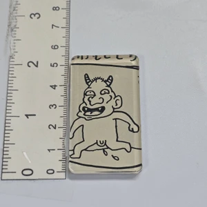RWK Homemade Rectangle Magnet - Demon Wee Wee - 20260916
