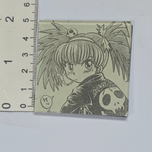 RWK Homemade Square Magnet - Bad Girl Smoking a Cib - 20260916