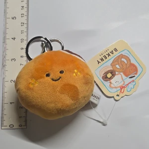 Korean Red Bean Bread Mini Plushie Keychain - 20260921