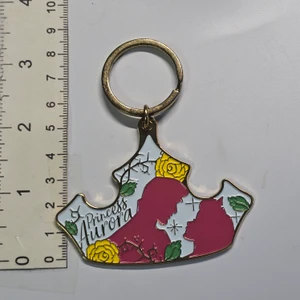 Sleeping Beauty Metal Keychain - Princess Aurora - 20261016