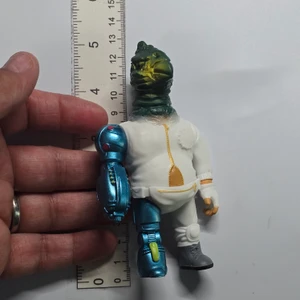 Retro World Korea Custom Kit-Bashed Figure - RO-DAMN Cyber Fighter (USED HOT GLUE FOR THIS ONE. IT'S VISIBLE. STILL FUCKING RAD) - 20261022