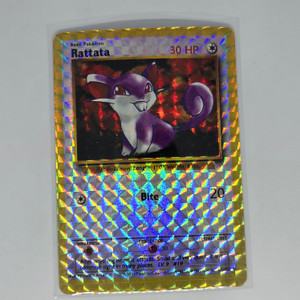 Vintage Pokemon pachi Vending Machine Sticker Card Prism / Holo / Foil / etc. Rattata 20240307B - BNDR