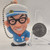 Japanese Dude Mini Figure Keychain Charm Strap (NO BATTERIES, DOESN'T WORK) - 20241001