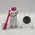 Anpanman Series Toothpaste & Toothbrush Plastic Mini Figure Keychain Charm Strap - Akachanman - 20241017 - RWK445
