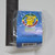 Vintage Official Korean Pokemon Eraser Mini Figure / Keshi - Sunglasses Squirtle - Yellow (1999 / 2000?) - 20250218 - RWK493