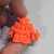 SD Gundam - Orange #04 ( I WAS TOO LAZY TO CLOSELY INSPECT ALL THESE. SOME HAVE LITTLE STAINS OR DEFECTS. LISTED EM ALL FOR CHEAP BECAUSE OF THIS!) - 20260223 - RWK601
