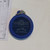 Weekly Shonen Sunday X Georgia Coffee 50th Anniversary Metal Coin Keychain Charm Strap - Blue - Tensai Bakabon - 20260309
