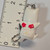 Final Fantasy VI 6 Mini Figure Keychain Charm Strap (CHAIN IS A NEW REPLACEMENT) - Mog (TINY BUTT STAIN) - 20260408