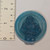 Vintage Korean Rubber / Keshi Ddakji - Pro Wrestling - The Ultimate Warrior - Clear Blue - 20260415 - RWK630