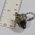 Diecast Metal Jiangshi Head  Mini Figure Keychain Charm Strap - Bronze Color - 20260421