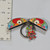 Diecast Metal Elmo Egg Keychain - 20260421