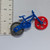 Plastic Bike w/ Metal Wheel Pull Cord Toy (MISSING PULL CORD) - 20260506 - RWK643