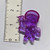 Korean Rubber Ddakji Game Piece - Clear Purple - Brawl Stars #03 - 20260607 - RWK650