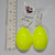 Cheap Plastic Egg Character Toy - Yellow (STICKER IS A RUB ON, SO BE CAREFUL WHEN APPLYING) - 20260629 - RWK664