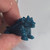 Vintage Japanese Shokugan Kaiju Plastic Candy Toy - Blue - 20260910