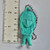 Ninku Series Plastic Mini Figure Keychain - ??? (WAS MISSING ORIGINAL KEYCHAIN CLIP, SO I ATTACHED A NEW BALLCHAIN ONE) - 20260911