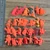 Ultraman Series Kaiju JUNK TRASH DIRTY STAINED SHIT Keshi Lot - Orange / Red (27 Pieces) - 20260914