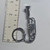 Metal Trumpet Mini Figure Keychain Charm Strap - 20260915