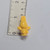 Teeny Tiny Hollow Plastic Bunny Rabbit (STAINED / DISCOLORED) - 20260930