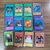Vintage Booty Boot Korean Mini Yu-Gi-Oh Cards (36 CARDS INCLUDED) (2008) - 20261008 - RWK689 - BKSHF