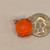 Pokemon Keshi Clear Orange Jigglypuff (STAINED) 20240602 RWK348