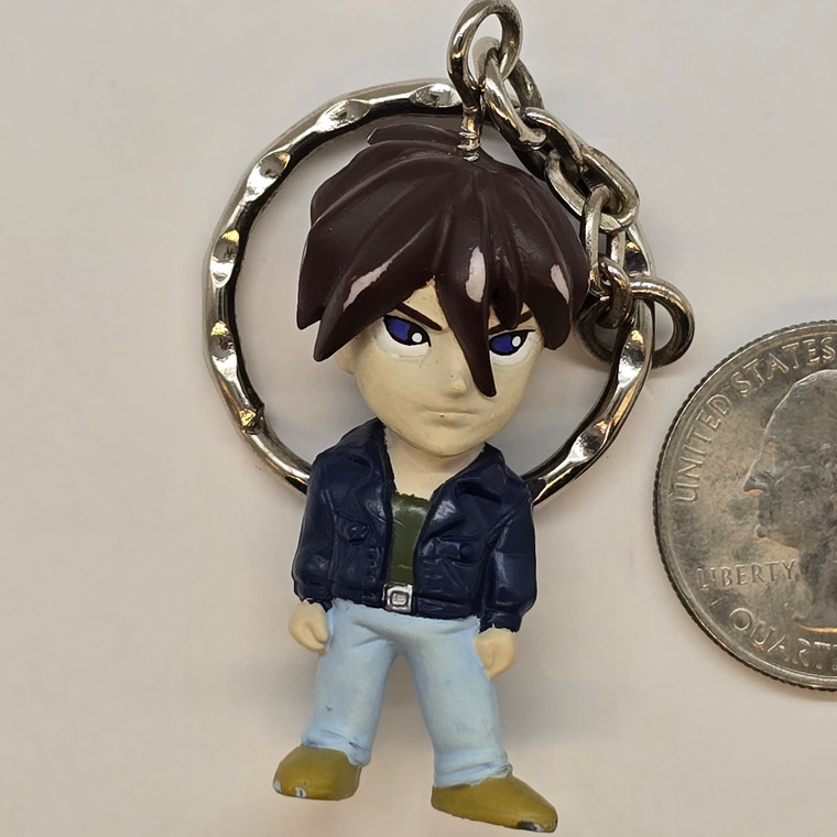 Mobile Suit Gundam Wing Series Mini Figure Keychain - Heero Yuy (PAINT SCUFFS) - 20241111 - RWK467