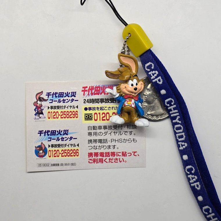 Mick Rabbit Mini Figure Keychain Charm Strap - 20250318 - RWK502