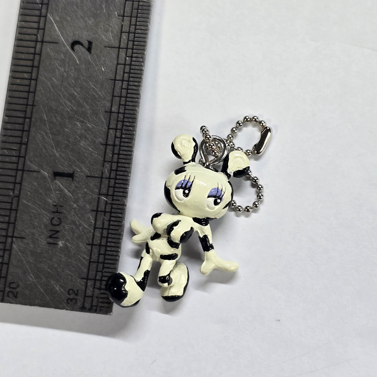 Pairochi Moyoko (Cow Style) Mini Figure Keychain Charm Strap