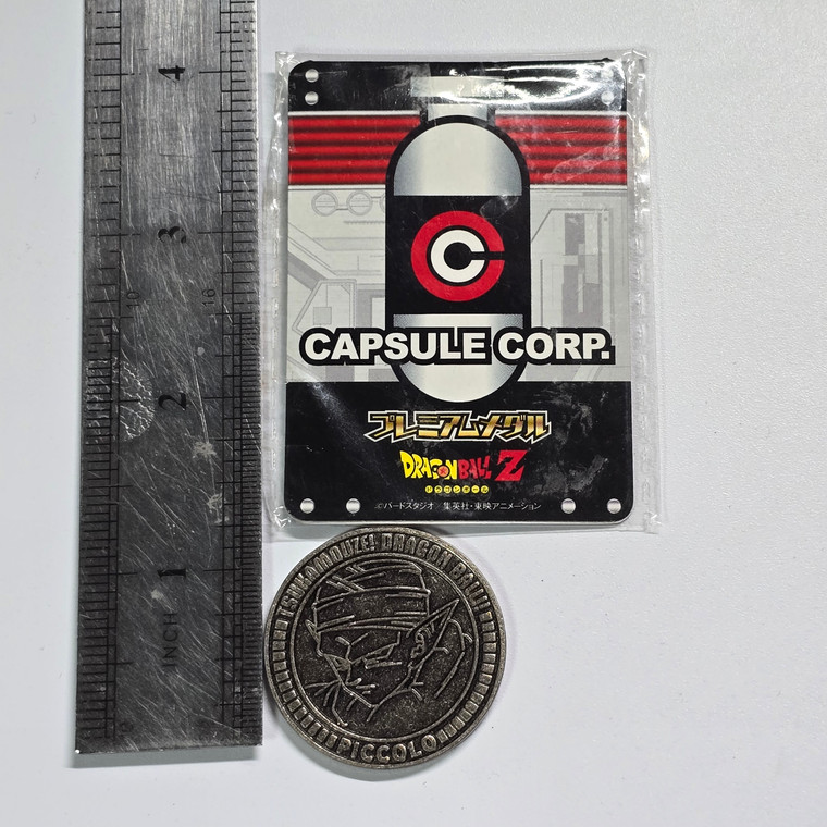 Dragon Ball Z Capsule Corp Promo Collectible Medal Coin - Piccolo (MINTY MINT BOI) - 20250909 - RWK551