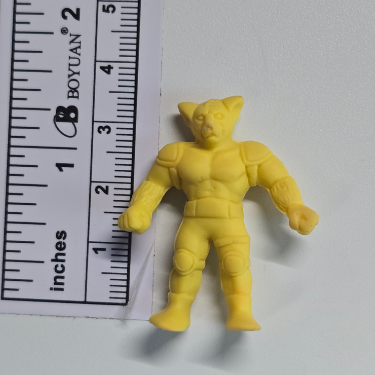 Kinkeshi - Yellow - Foxman (?) (STAINED FOOT) - 20260108 - RWK589