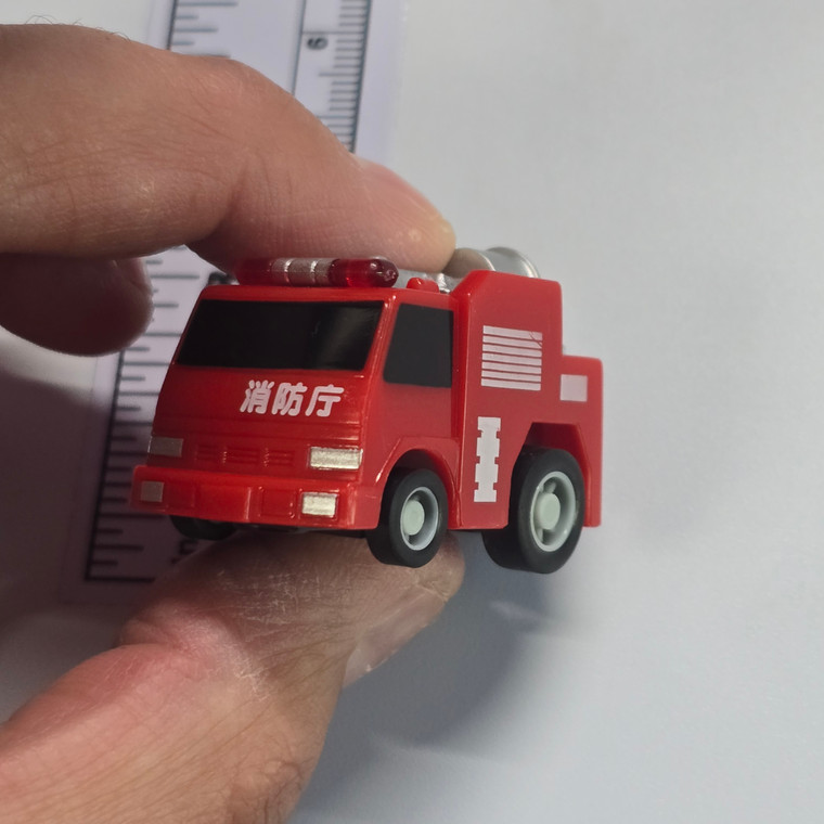 Fire Truck Pullback Mini Car - 20260109 - RWK596