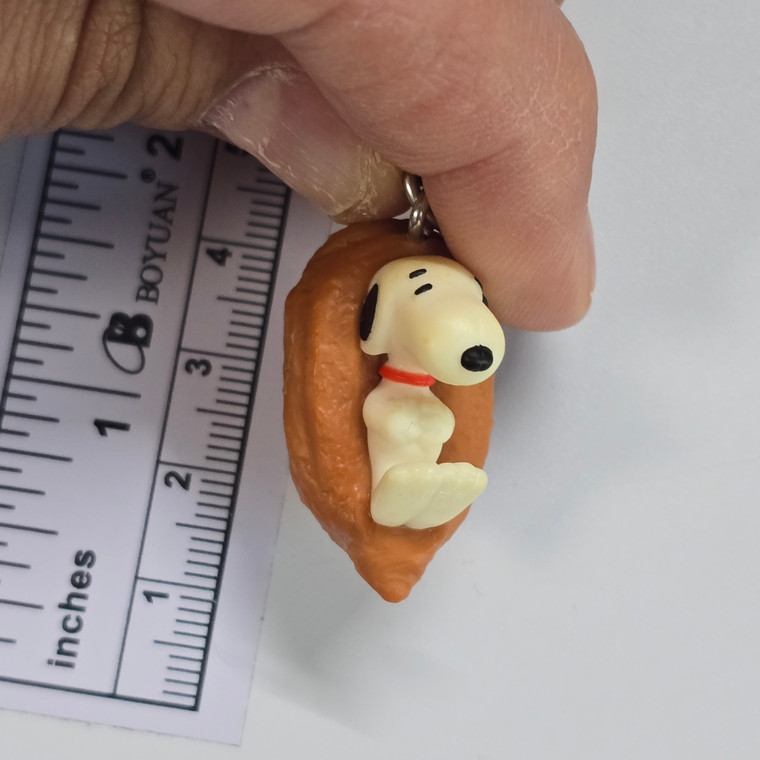 Peanuts Snoopy on Japanese Foods & Stuff Series Mini Figure Keychain Charm Strap #07 - 20260114 - RWK596