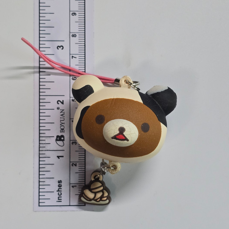 Squishy Rilakkuma Mini Figure Keychain Charm Strap - 20260116 - RWK596