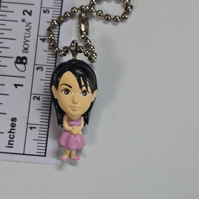 Morning Musume Member #01 Mini Figure Keychain Charm Strap - 20260116 - RWK596