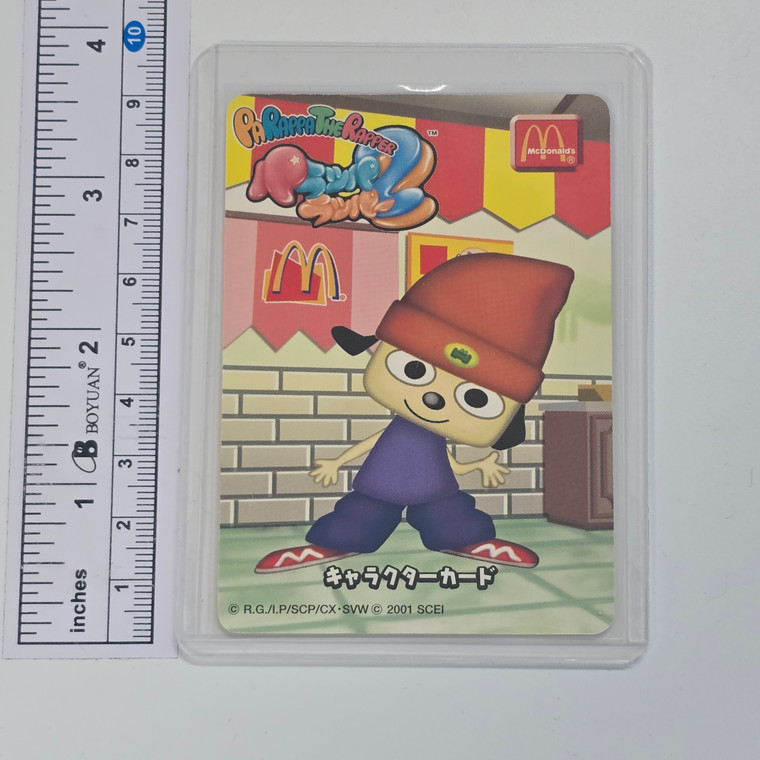 PaRappa the Rapper 2 McDonald's Happy Meal Trading Card - Card #03 (USED CONDITION) - 20260203 - RWK597 - BKSHDRWR