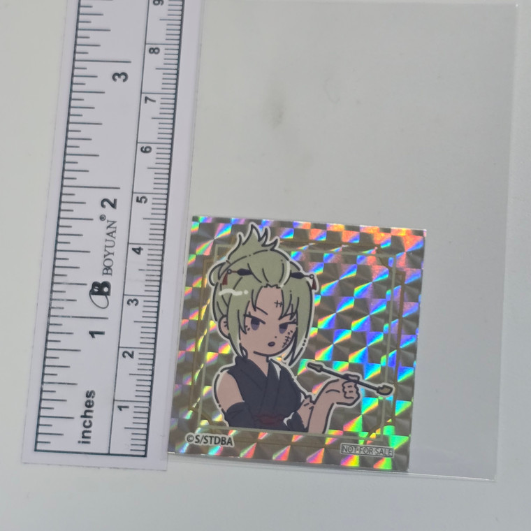 Gintama Series Foil Bikkuriman Style Promo Sticker - Tsukuyo - 20260203 - RWK597 - BKSHDRWR