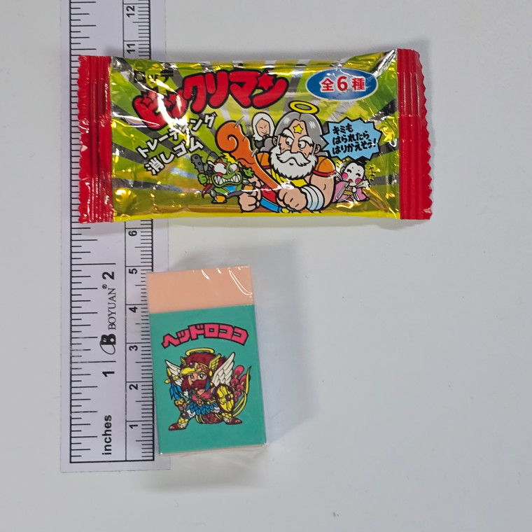 Bikkuriman Vintage Style Eraser (NEWLY RELEASED, NOT ACTUALLY VINTAGE) #03 - 20260204 - RWK597