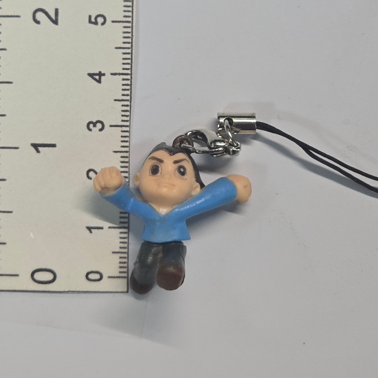 Vintage BOOTY BOOT America Astro Boy Mini Figure Keychain Charm Strap - 20260413 - RWK631