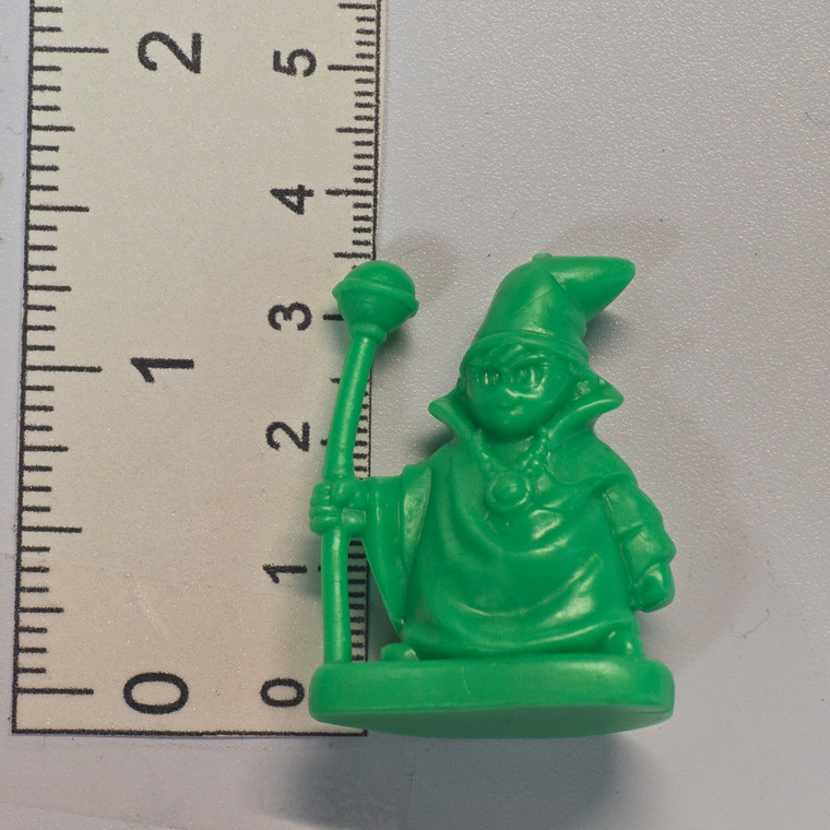 Dragon Quest Mysterious Labyrinth Board Game Piece - Green - Mage - 20260415 - RWK630