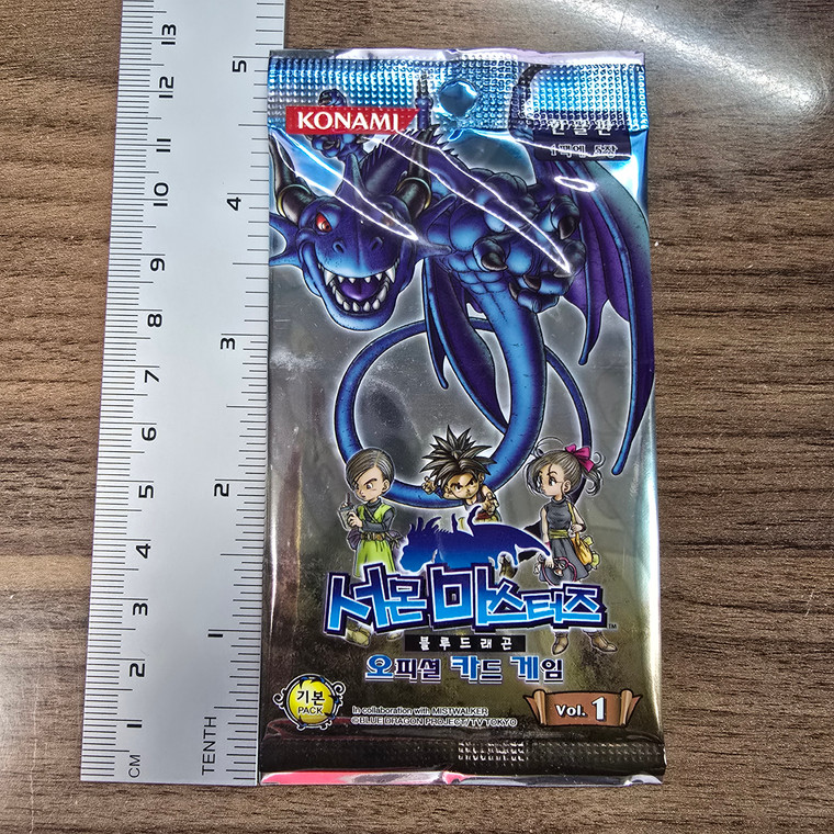 Korean Blue Dragon Trading Card Game Pack - Vol. 01 (CARDS ARE IN KOREAN) - 20260420 - RWK636