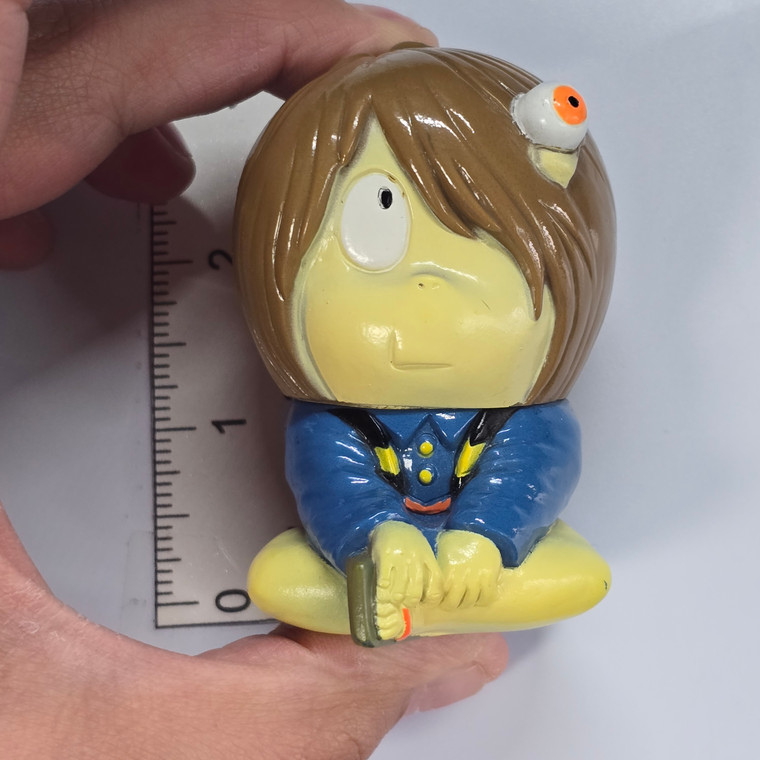 GeGeGe No Kitaro - Kitaro Sofubi Piggy / Coin Bank (HAS MINOR PAINT SCUFFS / DISCOLORATION) - 20260428 - RWK638